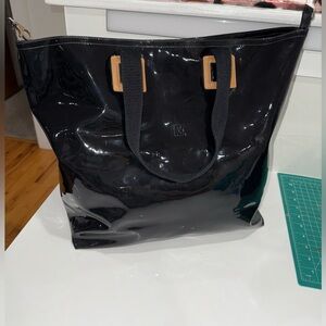 ❌SOLD❌ Fendi Patent Leather Black Tote Bag